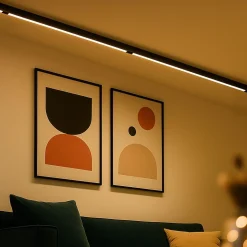 Nowoczesna cienka lampa do szyny Magnetic track line 5mm 10W 4000K (ML2152) - Milagro