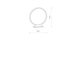 Nowoczesna lampa na ogród LIV LED (11538) - Nowodvorski