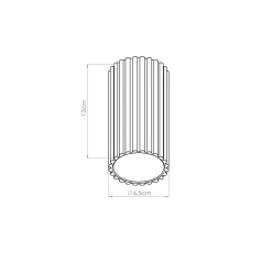 Nowoczesna lampa na sufit IVAR taupe LED 4000K (TH.643) - Thoro Lighting