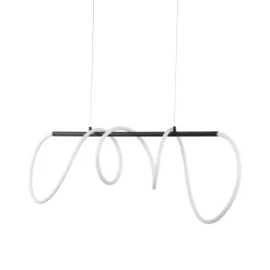 Nowoczesna lampa nad stół FLEXI LED BLACK 45 W (18007) - TK Lighting