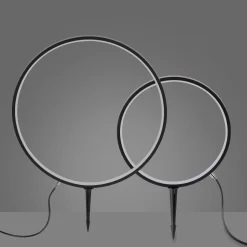 Nowoczesna lampa stojąca zewnętrzna ZIRKULU 1x19510-18, 1x19511-18 (1951X-SET) - Paul Neuhaus