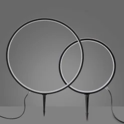 Nowoczesna lampa stojąca zewnętrzna ZIRKULU 1x19510-18, 1x19511-18 (1951X-SET) - Paul Neuhaus