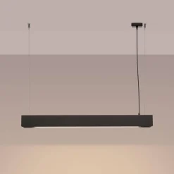 Nowoczesna lampa wisząca do kuchni SPARK czarna (SL.1395) - Sollux Lighting