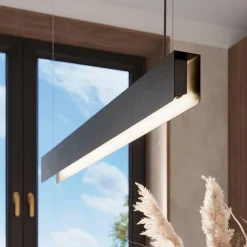 Nowoczesna lampa wisząca do kuchni SPARK czarna (SL.1395) - Sollux Lighting