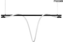 Nowoczesna lampa wisząca SERPIENTE 120 czarna (MSE1501100394) - Moosee