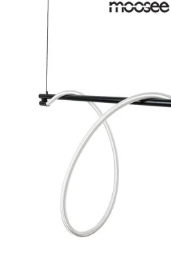Nowoczesna lampa wisząca SERPIENTE 120 czarna (MSE1501100394) - Moosee