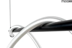 Nowoczesna lampa wisząca SERPIENTE 120 czarna (MSE1501100394) - Moosee