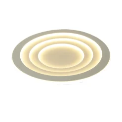 Nowoczesny plafon Alune okrągły LED CCT (LP-3009/1C WH round) - Light Prestige