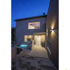 Nowoczesny plafon zewnętrzny SITRA CEILING LIGHT, okrągła, antracyt, GX53, max. 9W, IP44