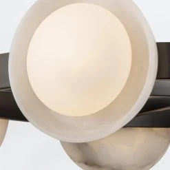 Nowoczesny Żyrandol LED Alonso - Miejski brąz (QN-ALONSO8-UBZ-AR) - Quintiesse