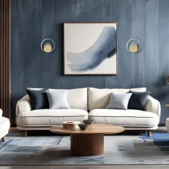 Nowoczesny złoty kinkiet LUCERO 13W LED (ML1050) - Milagro