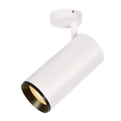 NUMINOS® SPOT XL PHASE, oprawa sufitowa natynkowa biała/czarna 36 W 2700 K 36° (1006087) - SLV