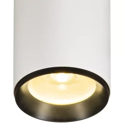 NUMINOS® SPOT XL PHASE, oprawa sufitowa natynkowa biała/czarna 36 W 3000 K 24° (1006092) - SLV