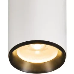 NUMINOS® SPOT XL PHASE, oprawa sufitowa natynkowa biała/czarna 36 W 2700 K 60° (1006088) - SLV