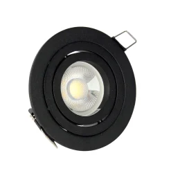 Oczko Halo 1xGU10 czarne (RL0103-BK) - Yaskr