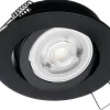 Oczko sufitowe okrągłe ruchome IP20 Black (EKZ343) - Eko-Light
