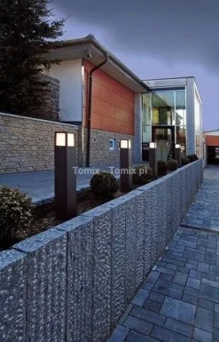 Ogrodowa lampa stojąca Facado kol. antracyt (D730332)