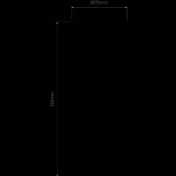 Ogrodowa przenośna lampa ze ściemniaczem dotykowym Nomad (1484002) - Astro Lighting