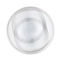 Okrągły kinkiet CARMELLO LED transparentna czarna 13,5 cm (ST-DL-8535 black) - Step into Design