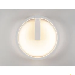 ONE 40 DALI, wewnętrzna oprawa ścienna LED, biała, 3000/4000 K (1002917) - SLV