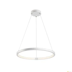 ONE 60 DALI, wewnętrzna oprawa wisząca LED, biała, 3000 K/4000 K (1002910) - SLV