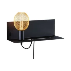 Oprawa ścienna DEVARA USB C czarny mat (PL96775) - PAULMANN