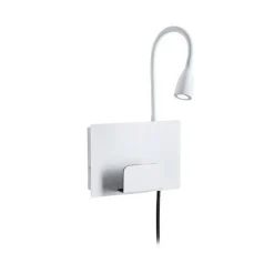 Oprawa ścienna HALINA LED USB-C biały mat (PL71100) - PAULMANN