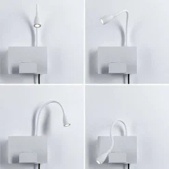 Oprawa ścienna HALINA LED USB-C biały mat (PL71100) - PAULMANN