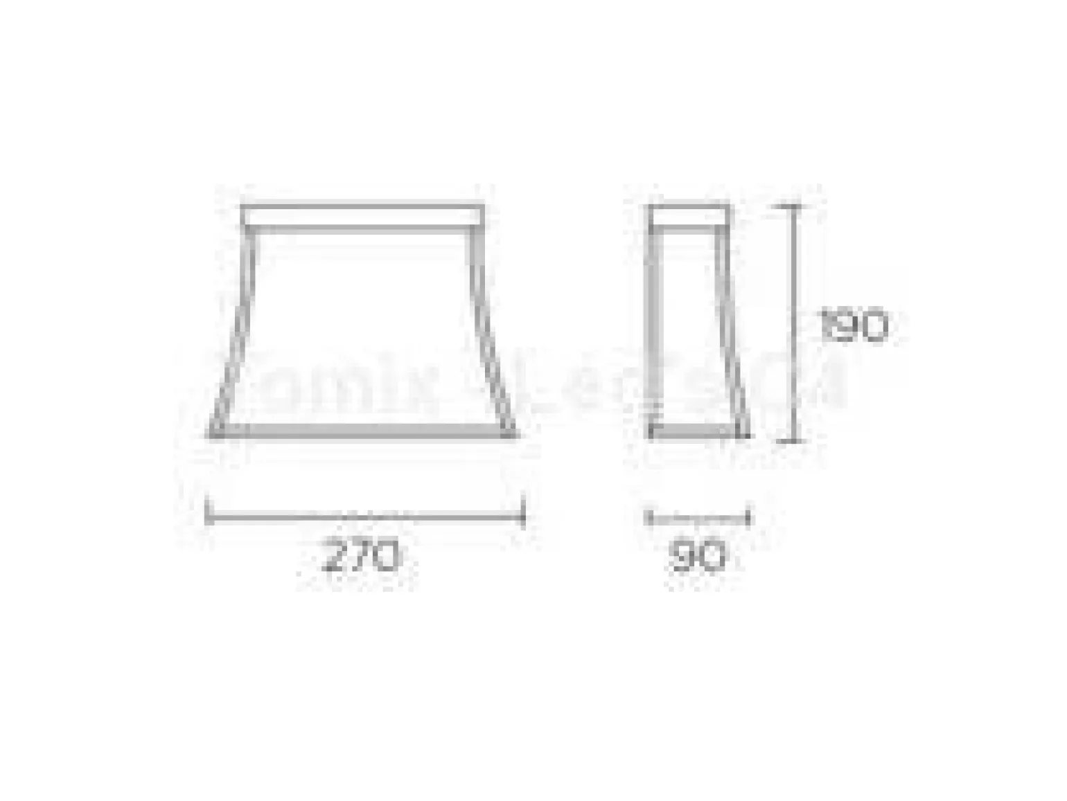 Oprawa ścienna, kinkiet FANCY (05-5425-CI-20) Leds-C4