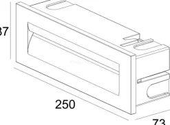 Oprawa ścienna LED YVETTE III 3000K biała (D763012)