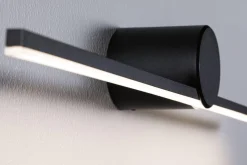 Oprawa ścienna SAVA LED nad lustro 4,2W 250lm 3000K 300mm IP44 230V czarny matowy / metal (PL75410) - PAULMANN