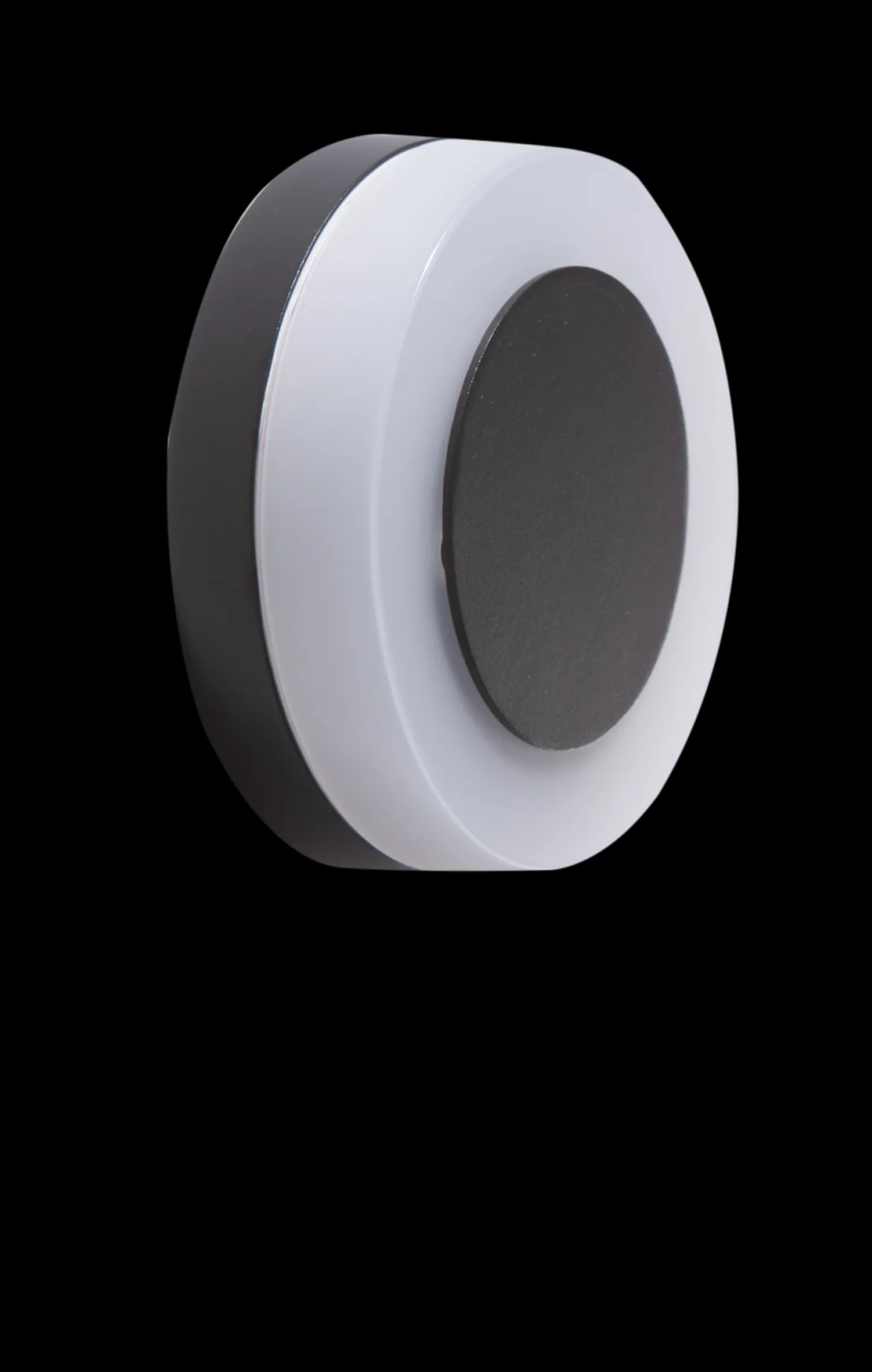 Oprawa ścienna zewnętrzna ENOK ROUND WALL 3000K Ciemny Szary (AZ4460) - AZzardo