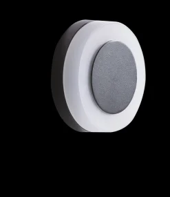 Oprawa ścienna zewnętrzna ENOK ROUND WALL 3000K Ciemny Szary (AZ4460) - AZzardo