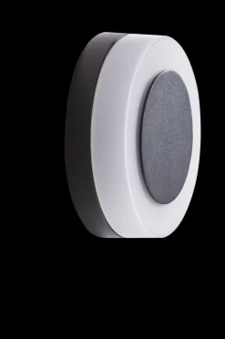 Oprawa ścienna zewnętrzna ENOK ROUND WALL 3000K Ciemny Szary (AZ4460) - AZzardo