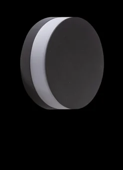 Oprawa ścienna zewnętrzna ENOK ROUND WALL 3000K Ciemny Szary (AZ4460) - AZzardo