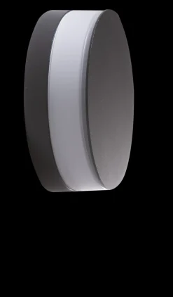 Oprawa ścienna zewnętrzna ENOK ROUND WALL 3000K Ciemny Szary (AZ4460) - AZzardo