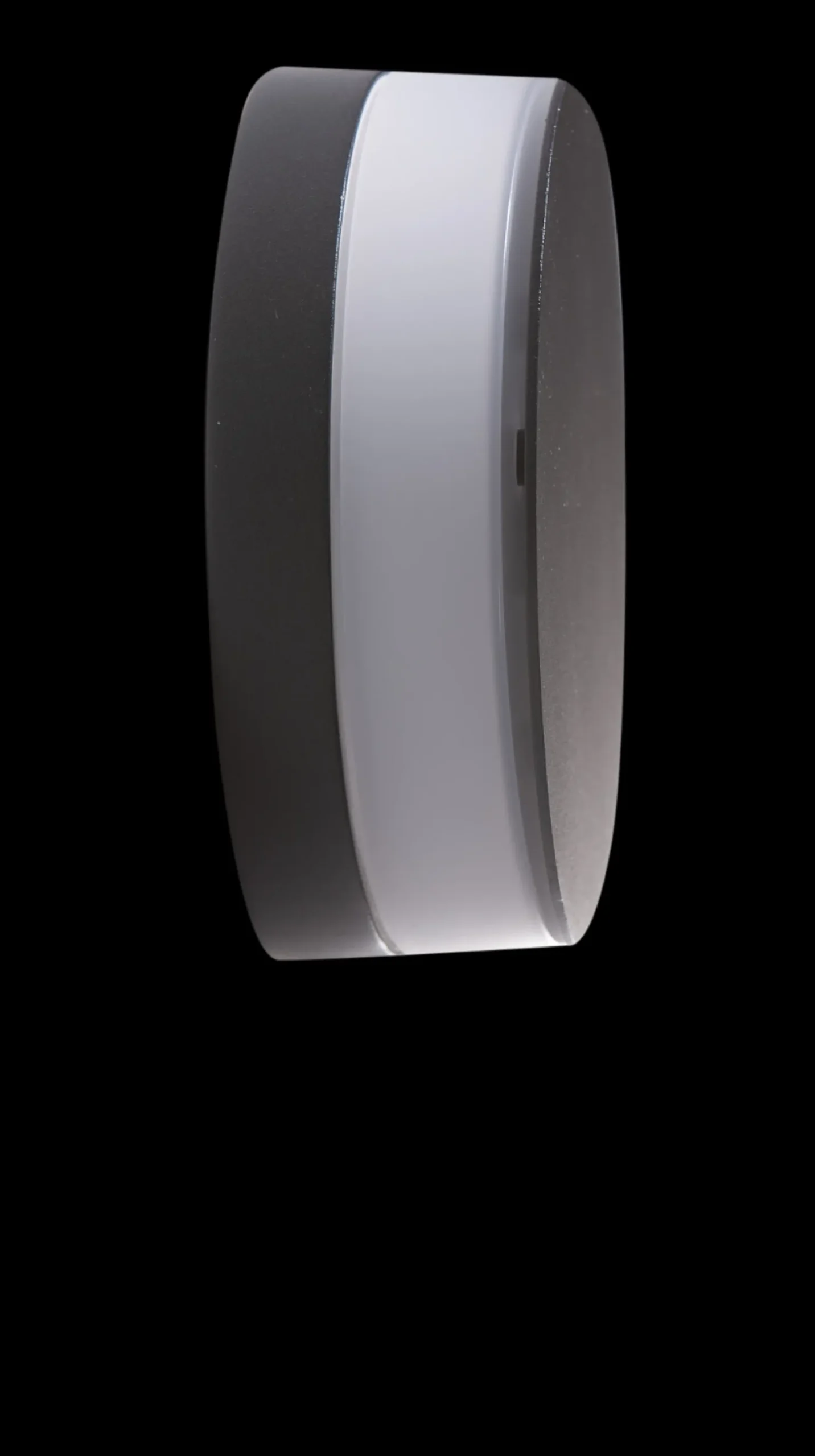 Oprawa ścienna zewnętrzna ENOK ROUND WALL 3000K Ciemny Szary (AZ4460) - AZzardo