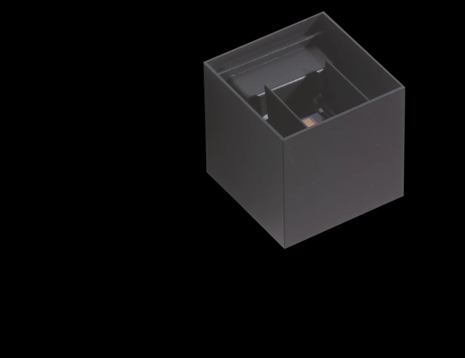 Oprawa ścienna zewnętrzna GAMBINO 4000K Ciemny Szary (AZ4471) - AZzardo