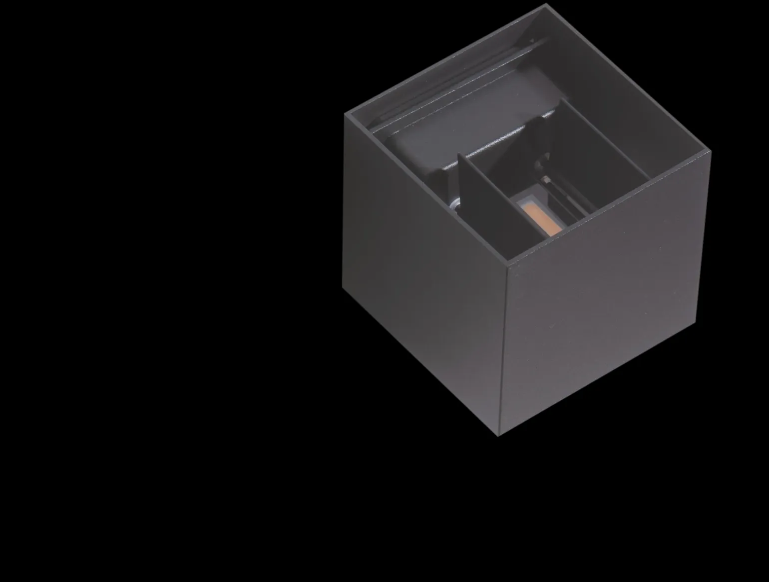 Oprawa ścienna zewnętrzna GAMBINO 4000K Ciemny Szary (AZ4471) - AZzardo