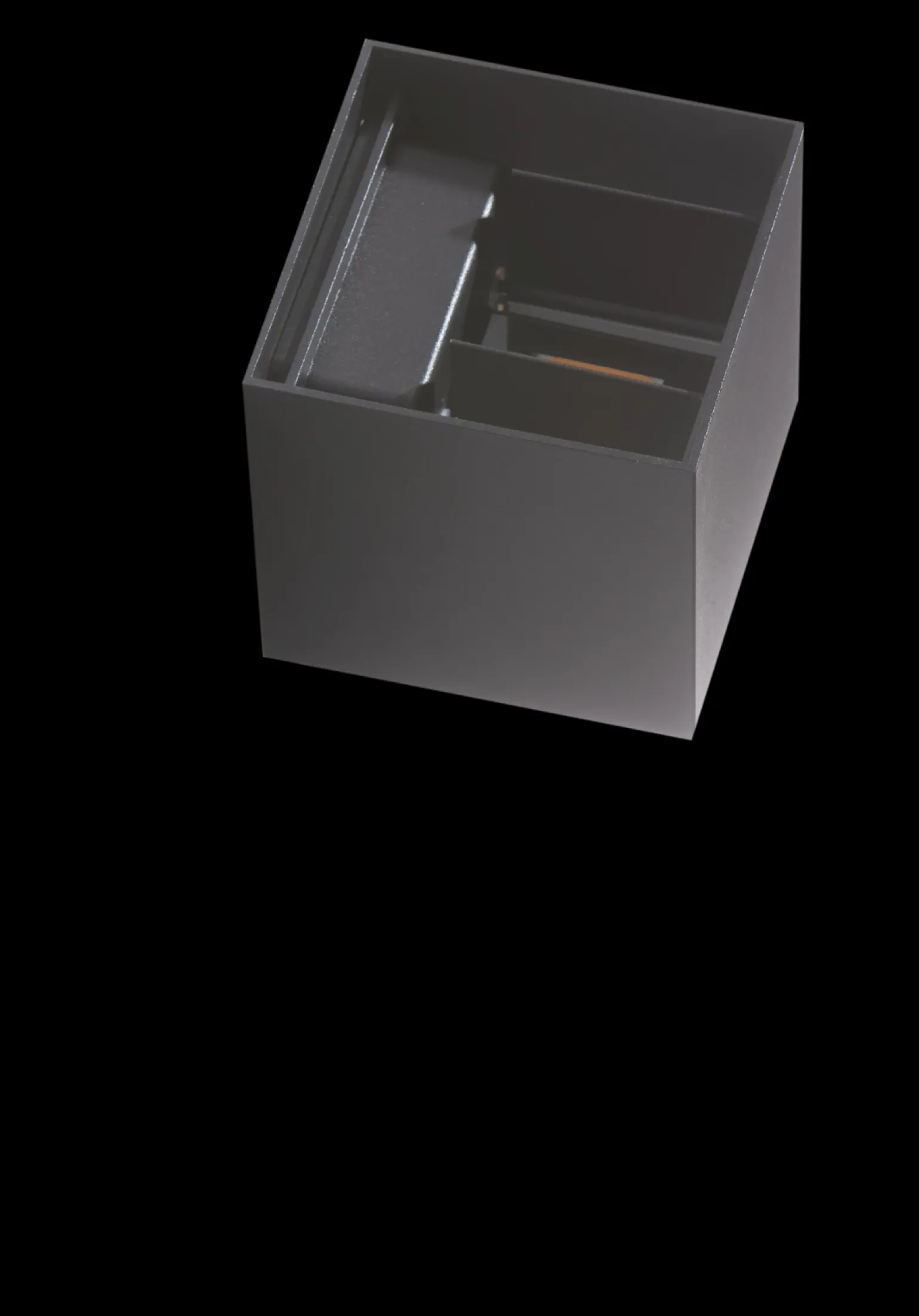 Oprawa ścienna zewnętrzna GAMBINO 4000K Ciemny Szary (AZ4471) - AZzardo