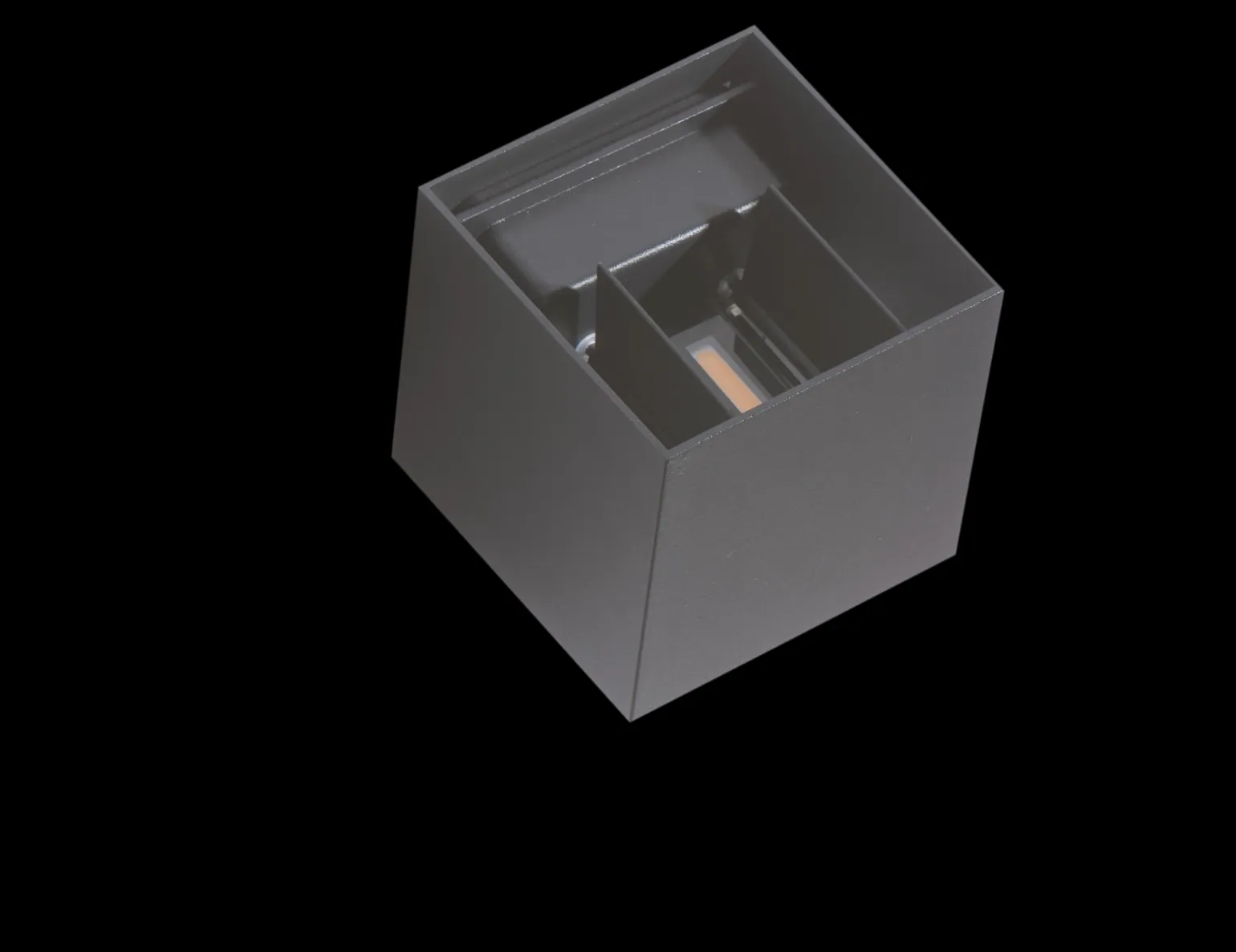 Oprawa ścienna zewnętrzna GAMBINO 4000K Ciemny Szary (AZ4471) - AZzardo