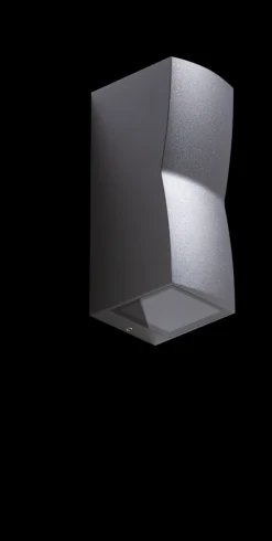 Oprawa ścienna zewnętrzna REZIA 2 Ciemny Szary (AZ4346) - AZzardo