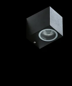 Oprawa ścienna zewnętrzna RIMINI 1 SQUARE Czarny (AZ4267) - AZzardo