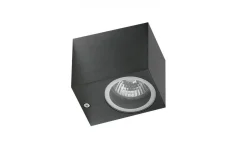 Oprawa ścienna zewnętrzna RIMINI 1 SQUARE Ciemny Szary (AZ4311) - AZzardo