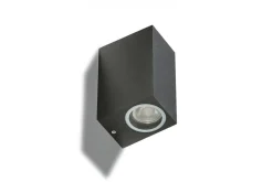 Oprawa ścienna zewnętrzna RIMINI 2 SQUARE Ciemny Szary (AZ4312) - AZzardo