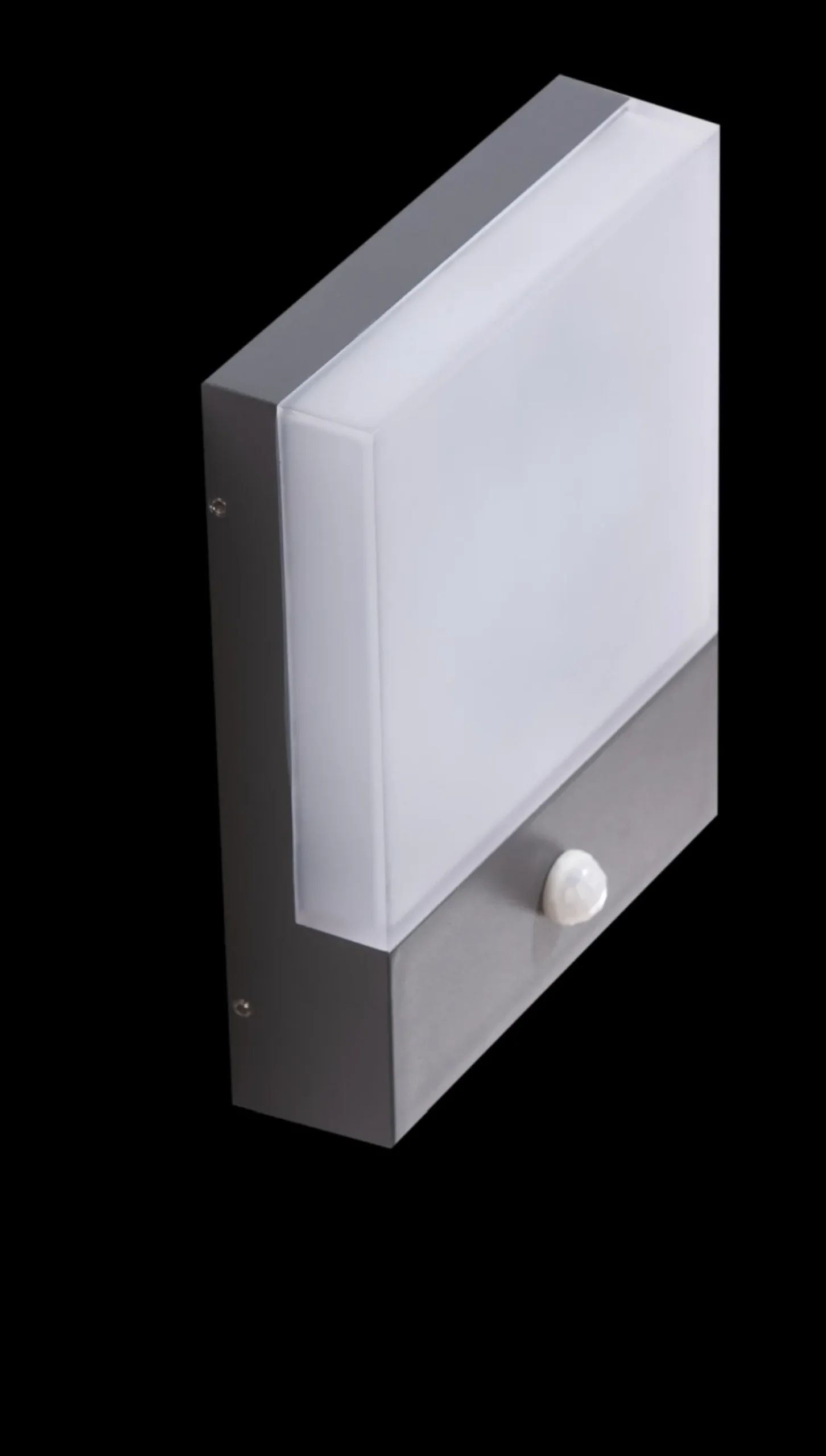 Oprawa ścienna zewnętrzna z czujnikiem ruchu CIVITA Ciemny Szary (AZ4360) - AZzardo