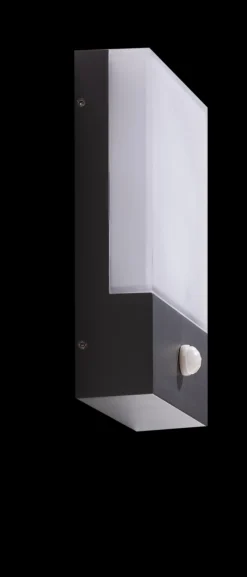 Oprawa ścienna zewnętrzna z czujnikiem ruchu CIVITA Ciemny Szary (AZ4360) - AZzardo