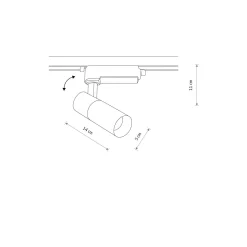 Oprawa do systemu szynowego PROFILE TINOS LED 10W (10386) - Nowodvorski