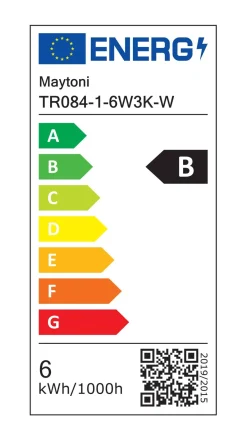 Oprawa do systemu szynowego Basis Grid (TR084-1-6W3K-W) - Maytoni