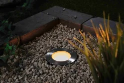 Oprawa dogruntowa Plug & Shine FLOOR SH Zigbee RGBW 4.6W IP65 RGBW 24V czarny / metal (PL94588) - PAULMANN